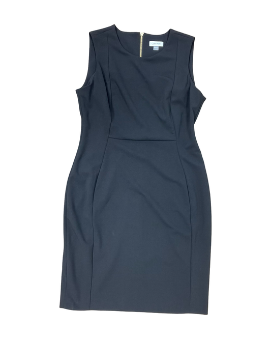 Dress Work By Calvin Klein In Black, Size:14