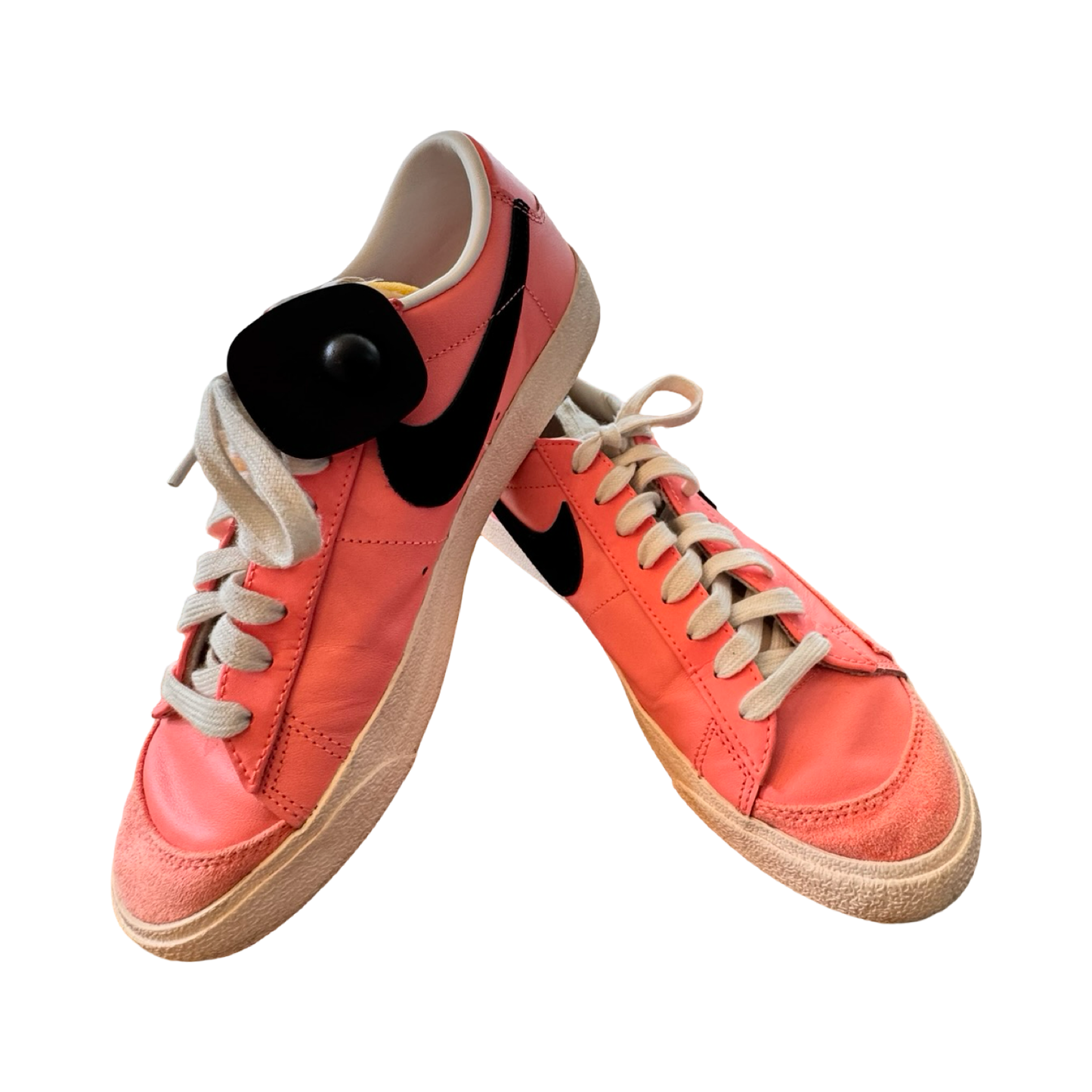 Shoes Athletic By Nike In Black & Pink, Size:9