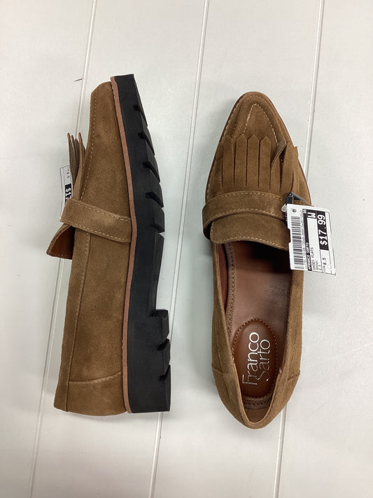 Shoes Flats By Franco Sarto In Brown, Size:8.5
