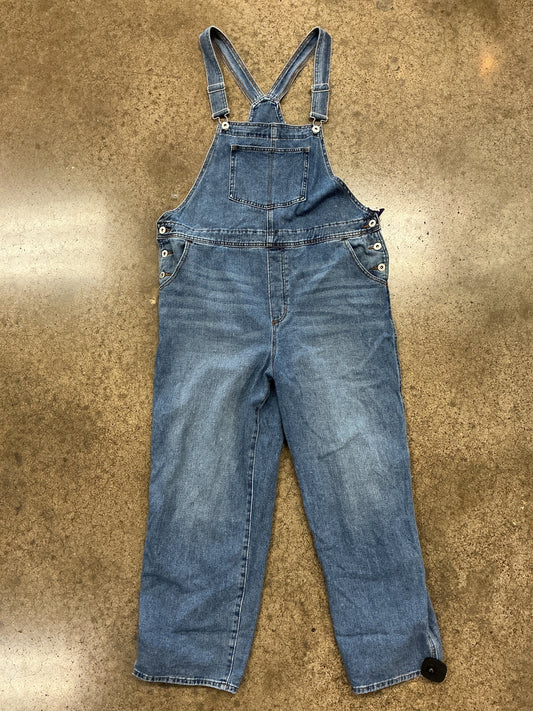 Overalls By Jessica Simpson In Blue Denim, Size:L