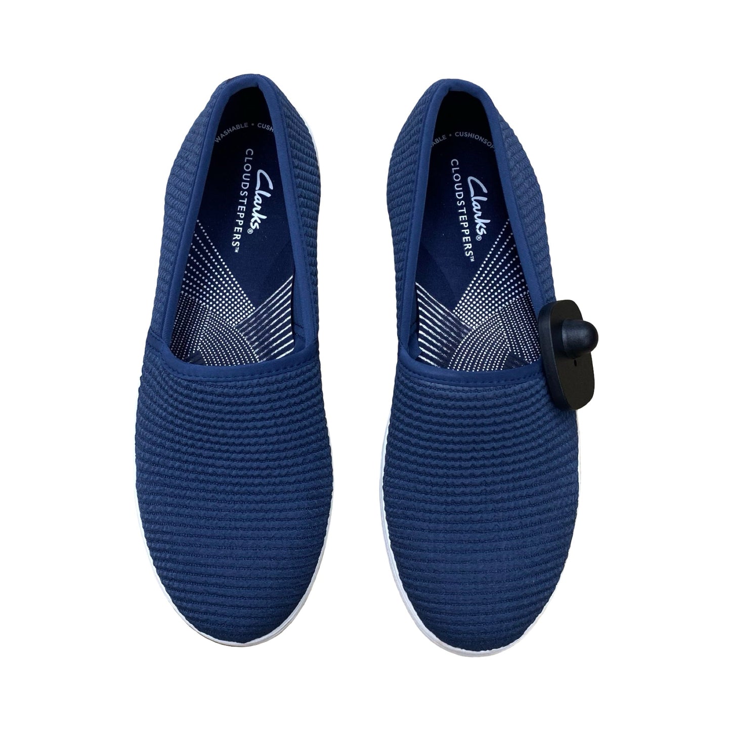 Shoes Flats By Clarks In Blue, Size:7.5