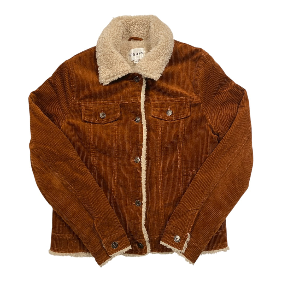 Coat Other By Vigoss In Brown, Size:M