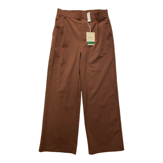 Athletic Pants By Halara In Brown, Size:M