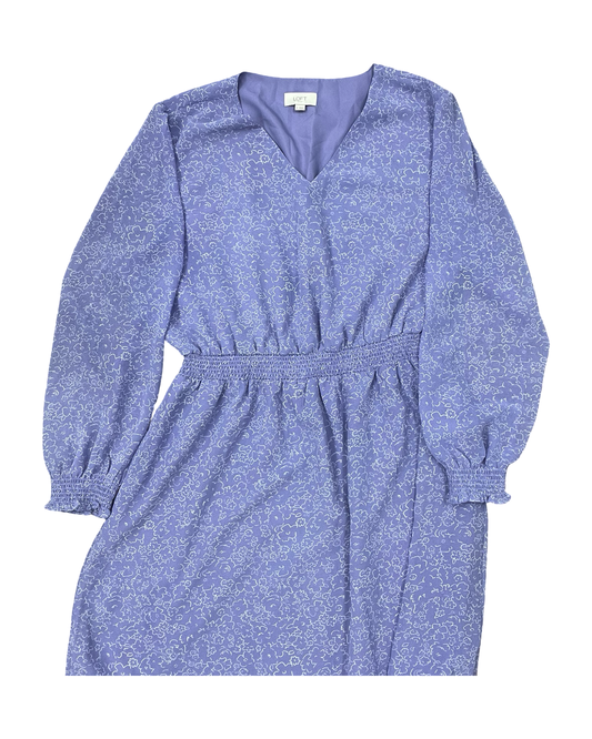Dress Casual Short By Loft In Purple, Size:Xl