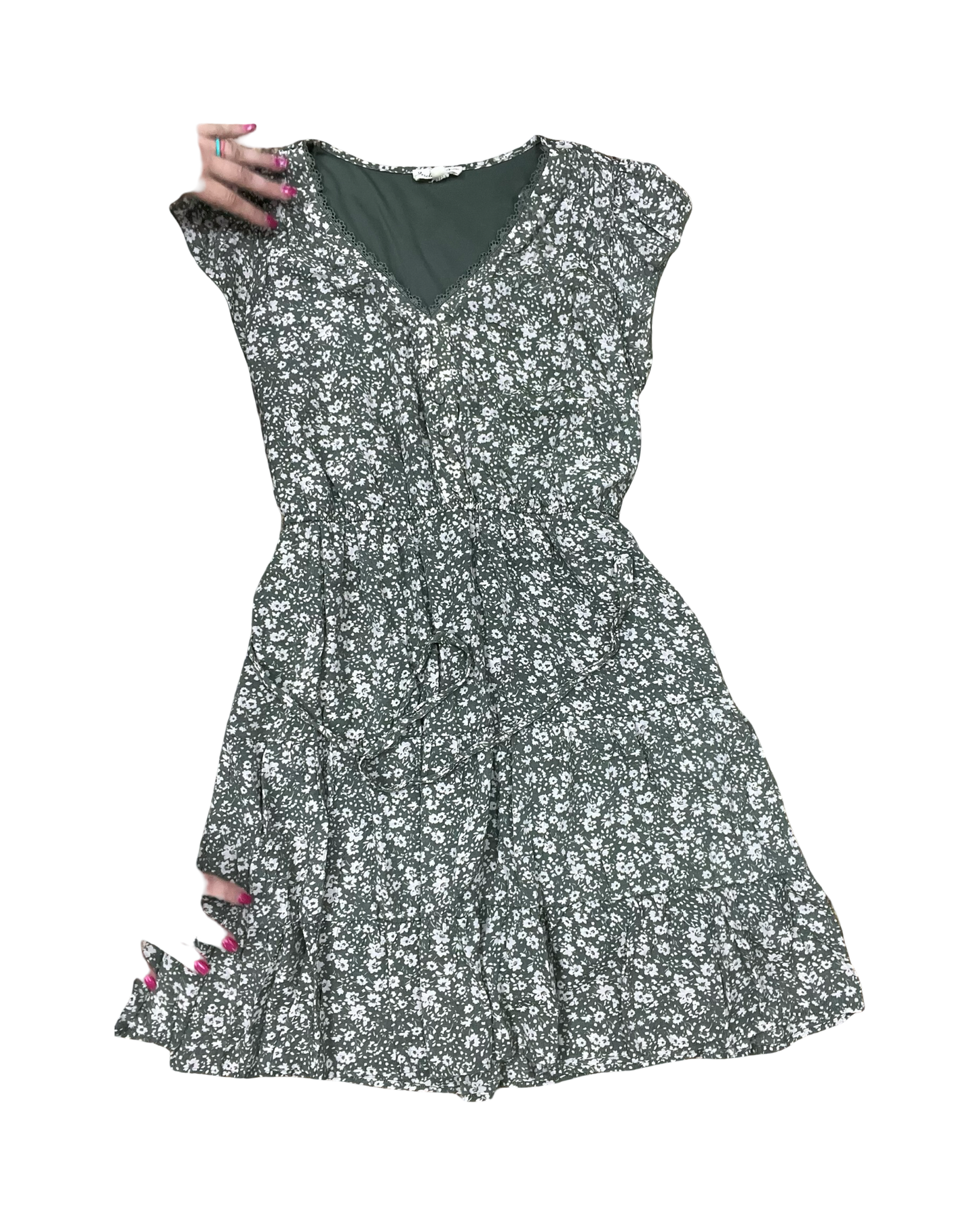 Dress Casual Midi By Indigo Rose In Green, Size:3