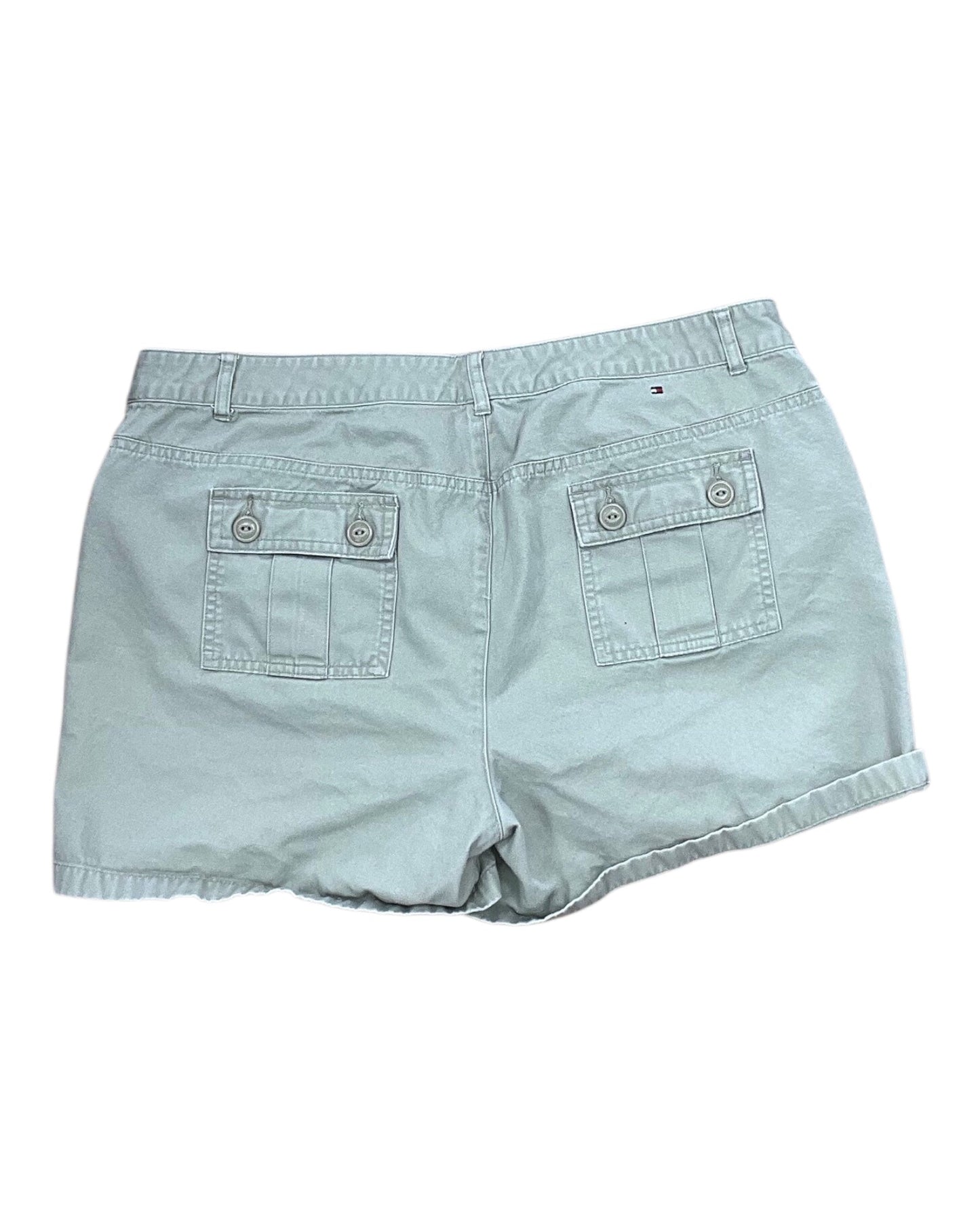 Shorts By Tommy Hilfiger In Green, Size:16