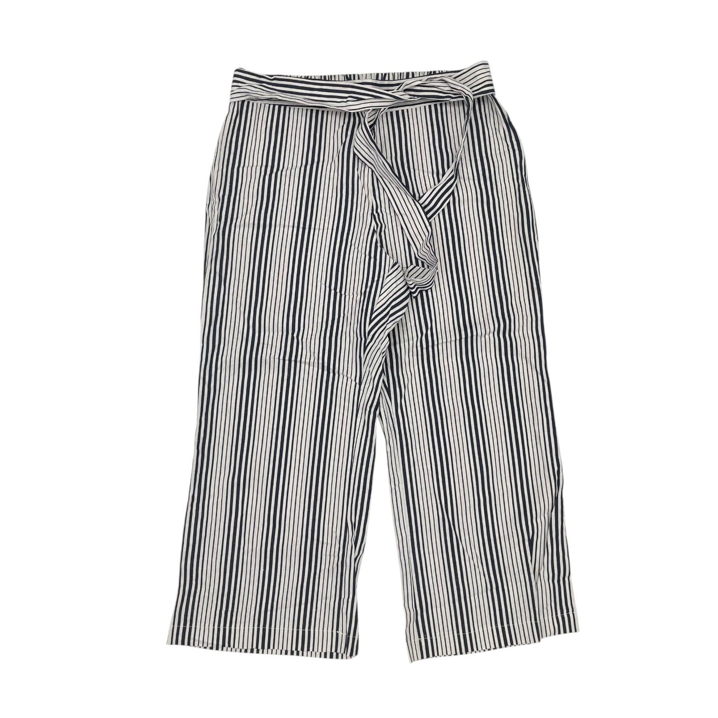 Pants Wide Leg By Ny Collection In Blue & White, Size:2X