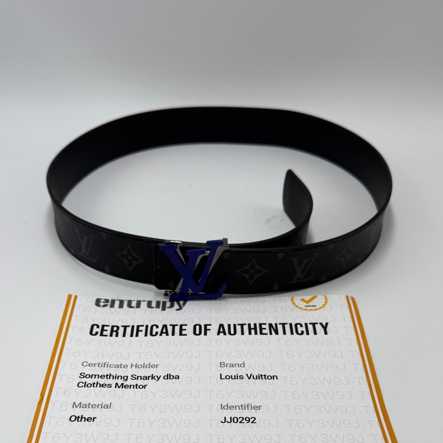 Louis Vuitton LV Logo Luxury Belt, Size: 38/95
