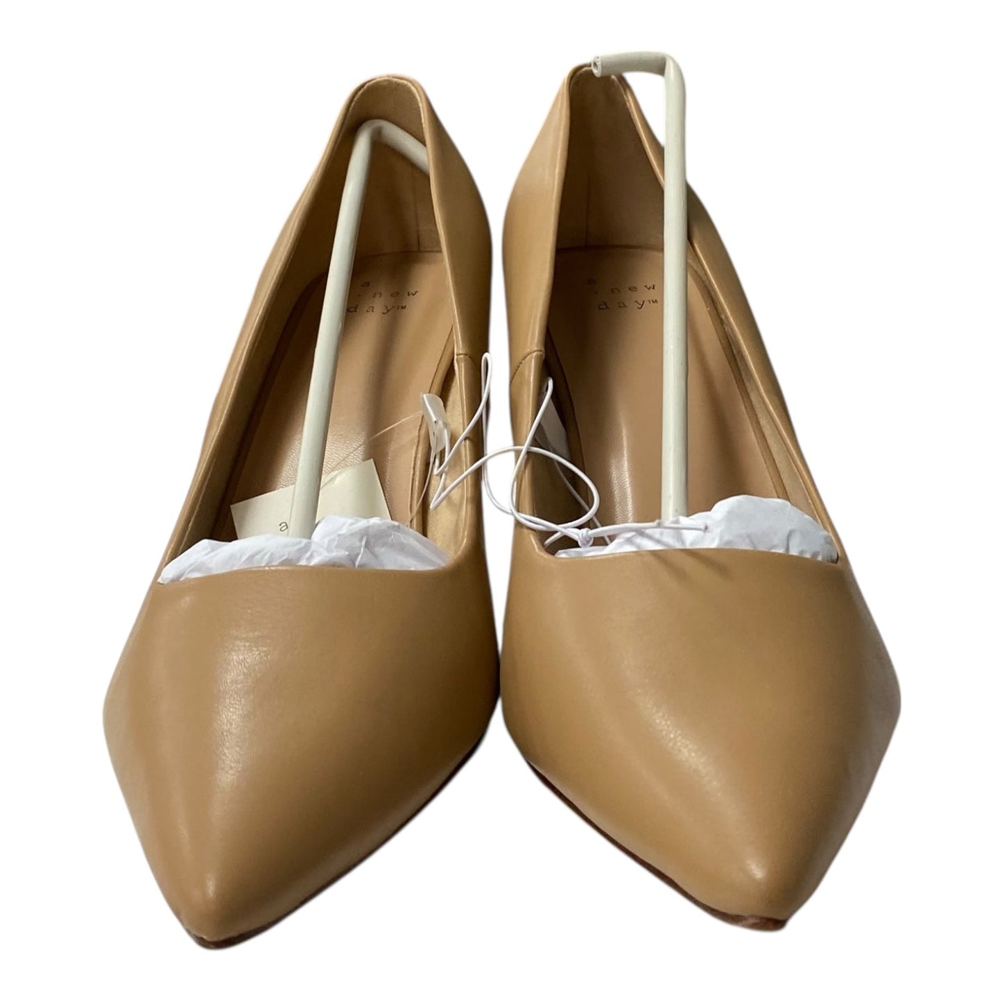 Shoes Heels Stiletto By A New Day In Tan, Size:12