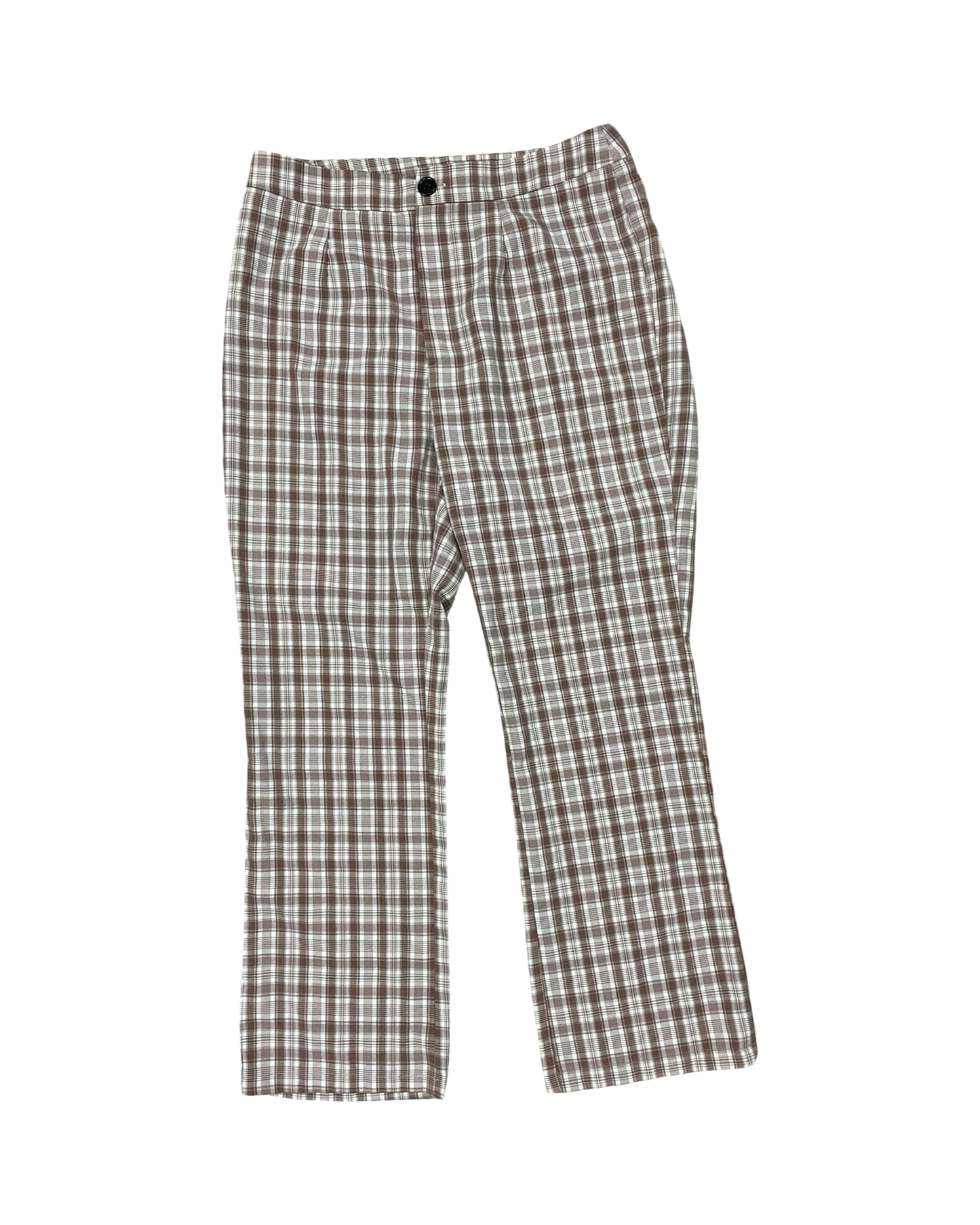 Pants Other By Shein In Brown & Cream, Size:12