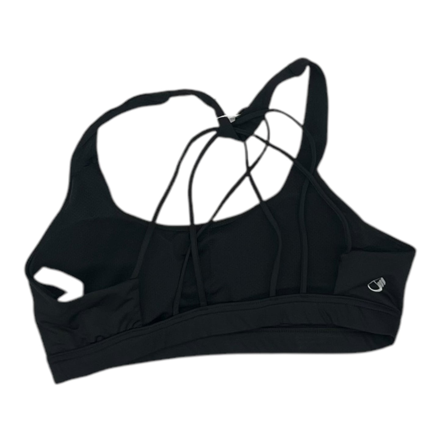 Athletic Bra By Clothes Mentor In Black, Size:L