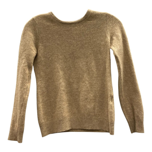 Sweater Cardigan Cashmere By Charter Club In Tan, Size:S