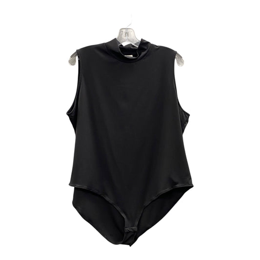 Bodysuit By H&M In Black, Size:1X