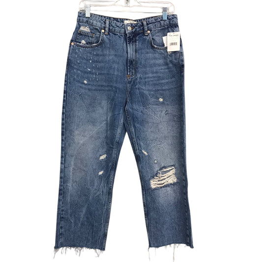 Jeans Boyfriend By We The Free In Blue Denim, Size:8