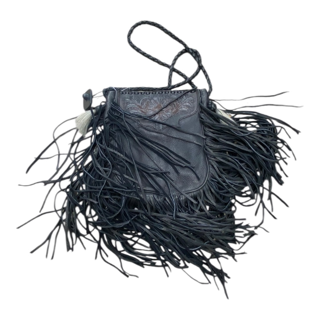 Handbag Leather By Cmc In Black, Size:Medium