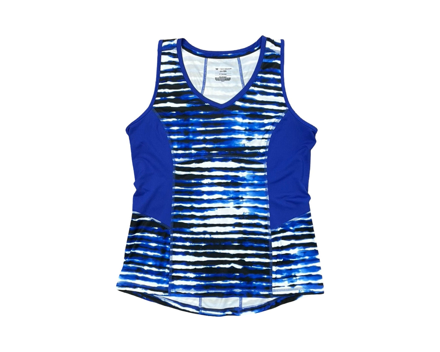 Athletic Tank Top By Tek Gear In Blue, Size:L