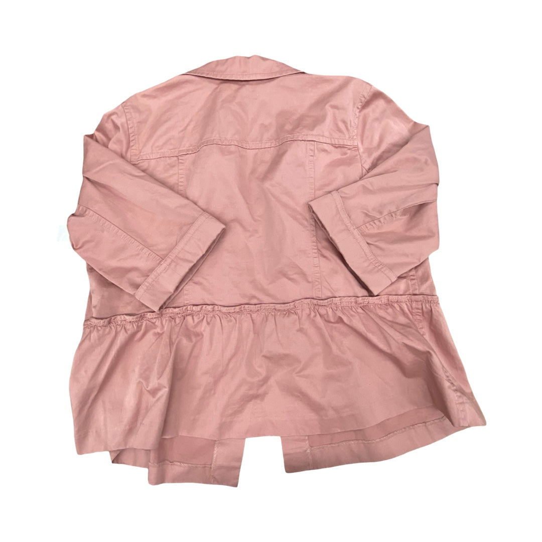 Jacket Other By Loft In Pink, Size:16