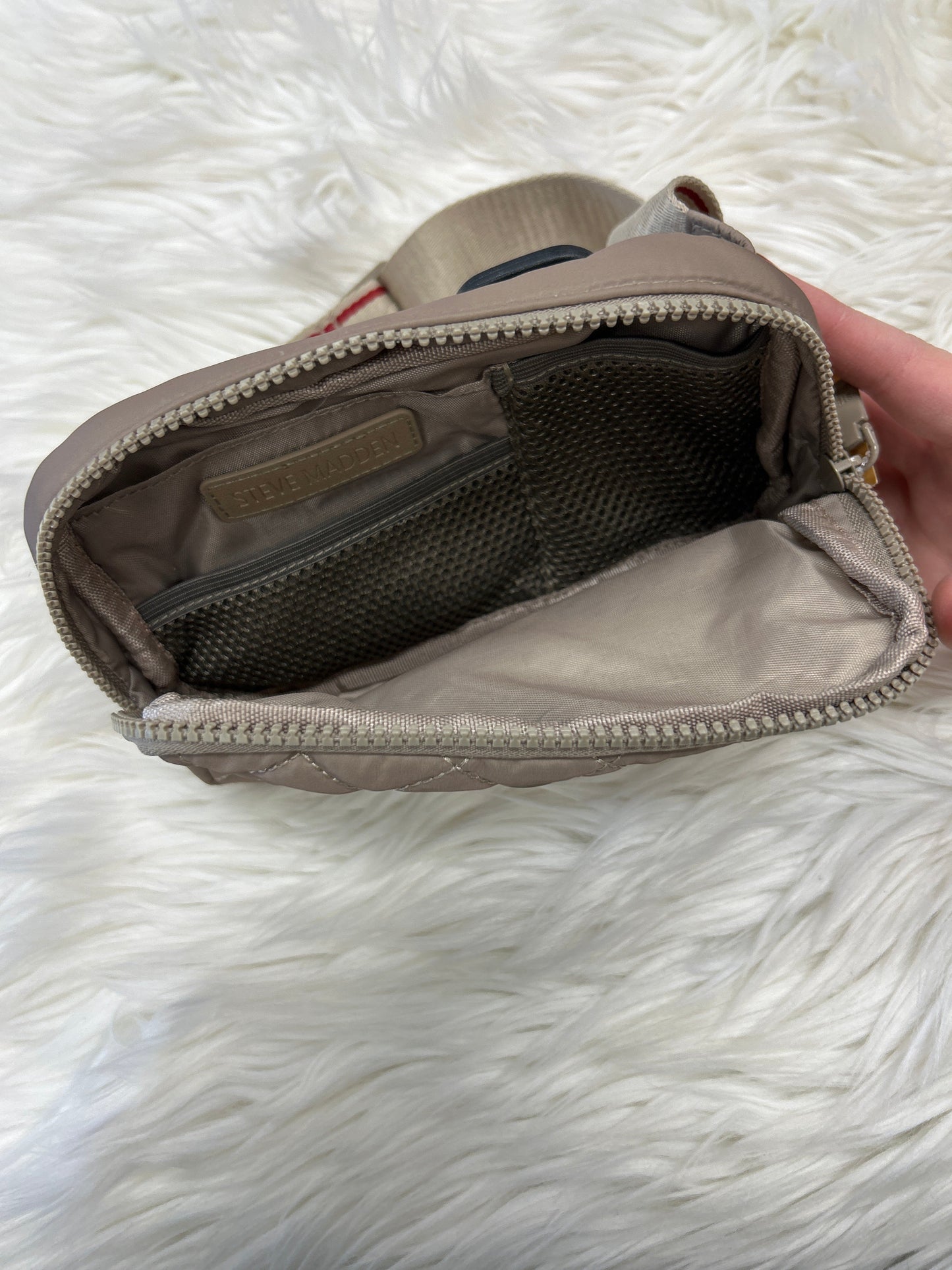 Belt Bag By Steve Madden In Tan, Size:Medium