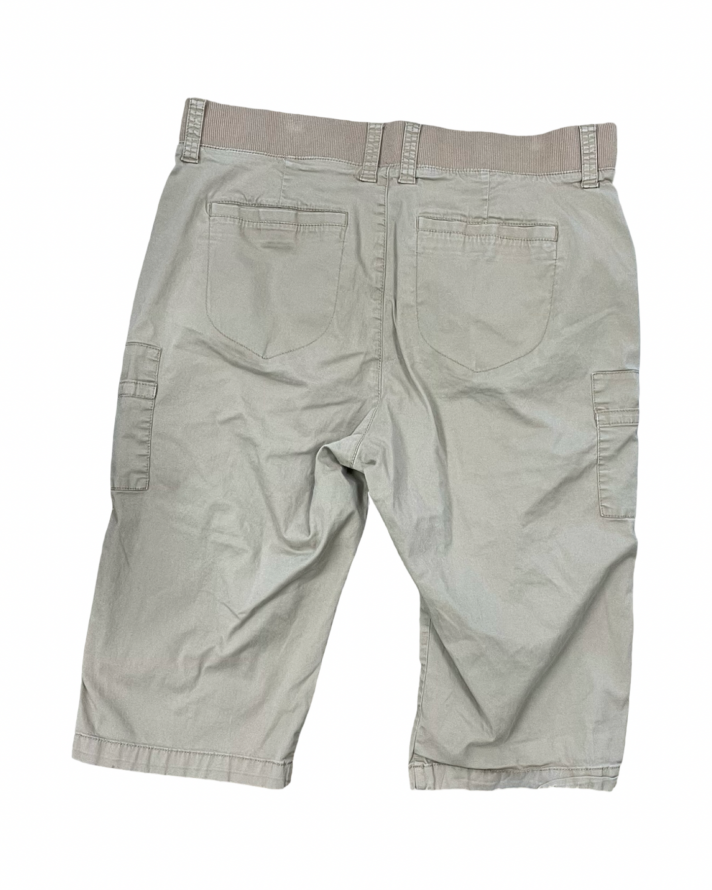 Pants Cropped By Lee In Tan, Size:16