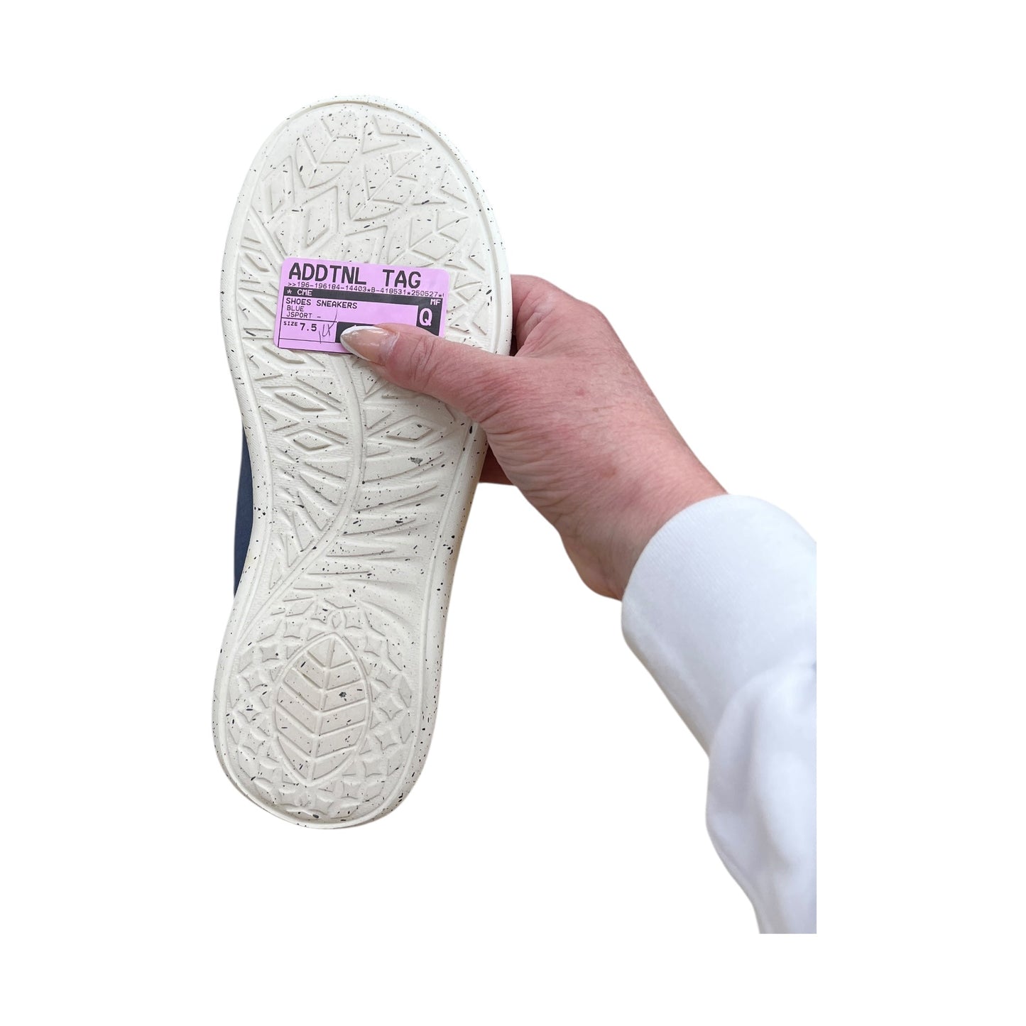 Shoes Sneakers By Cme In Blue, Size:7.5