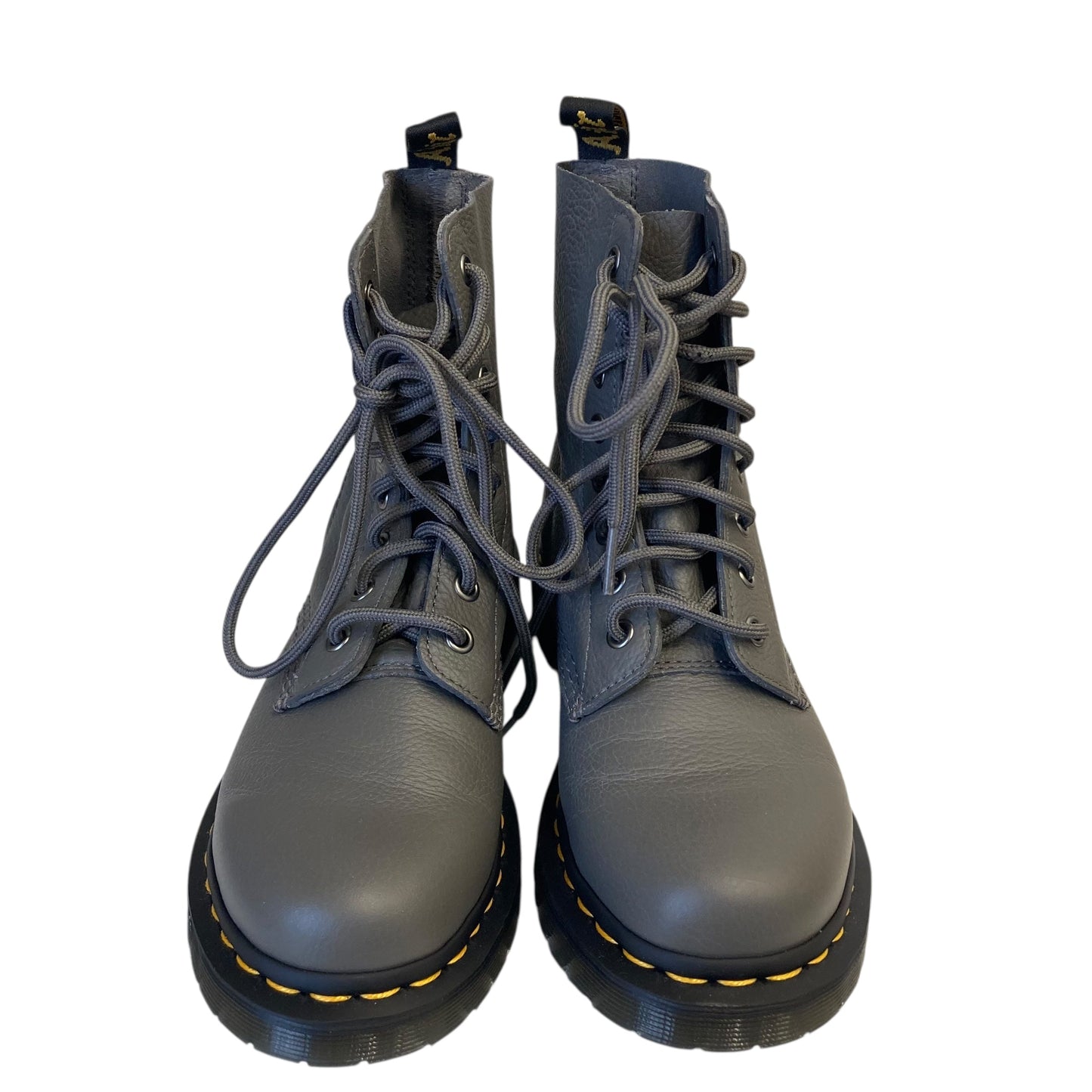 Boots Ankle Flats By Dr Martens In Grey, Size:7