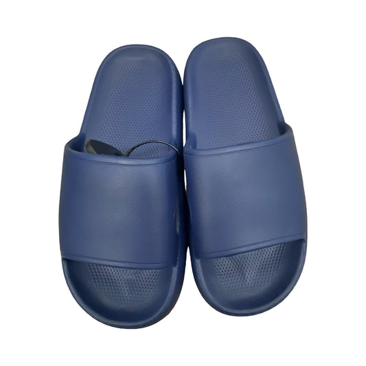 Sandals Flats By SUN & SKY In Navy, Size:7.5