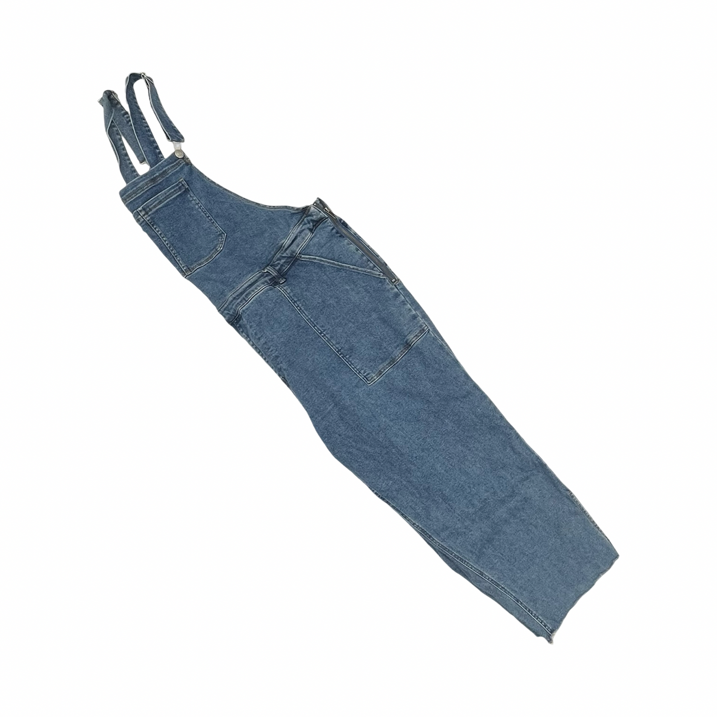 Overalls By Ava & Viv In Blue Denim, Size:24