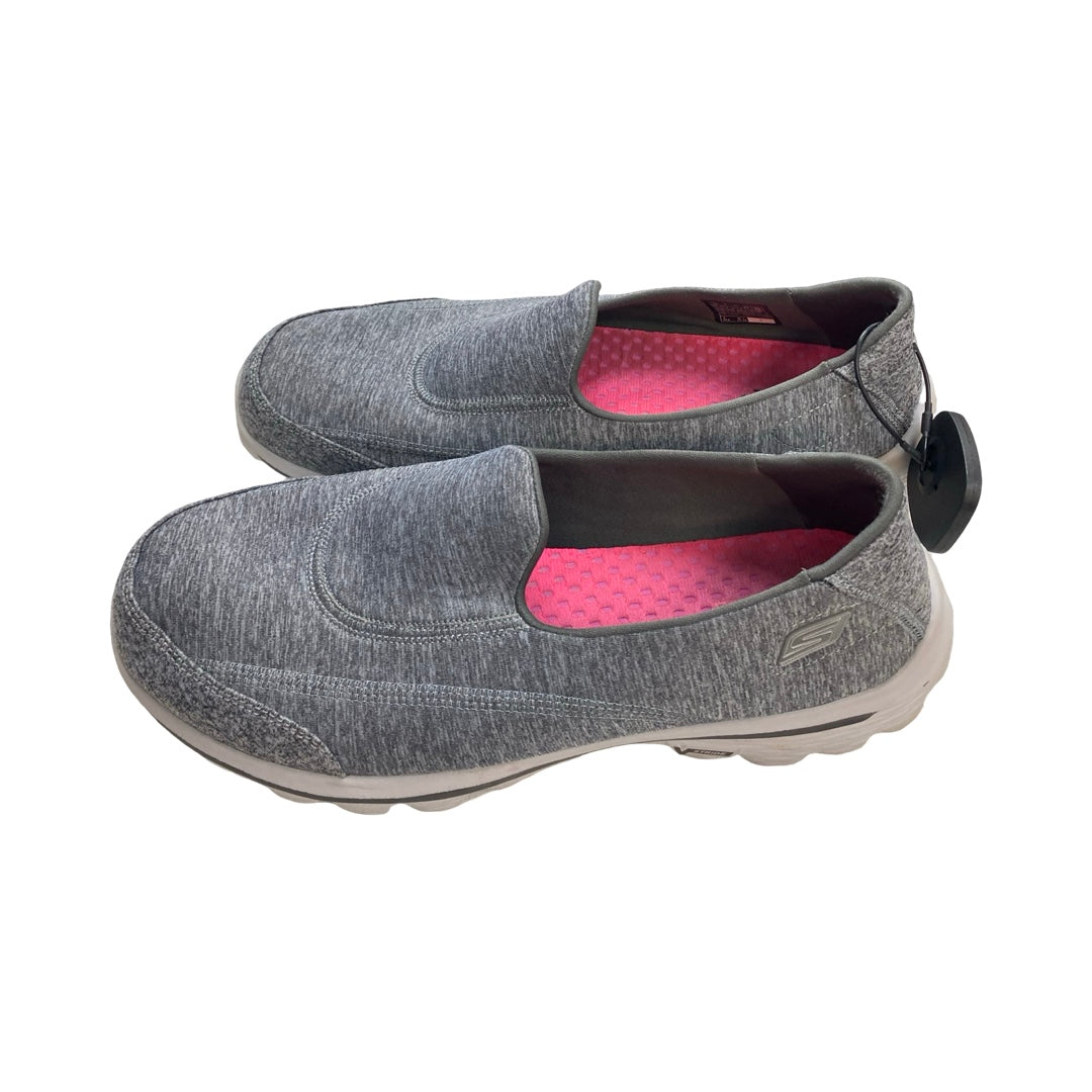 Shoes Flats By Skechers In Grey, Size:10