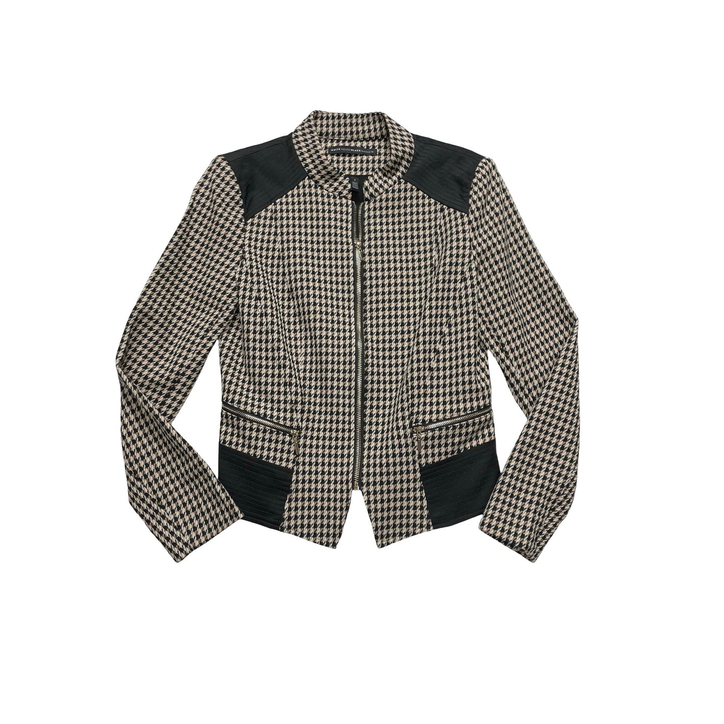 Blazer By White House Black Market In Black & Brown, Size:4