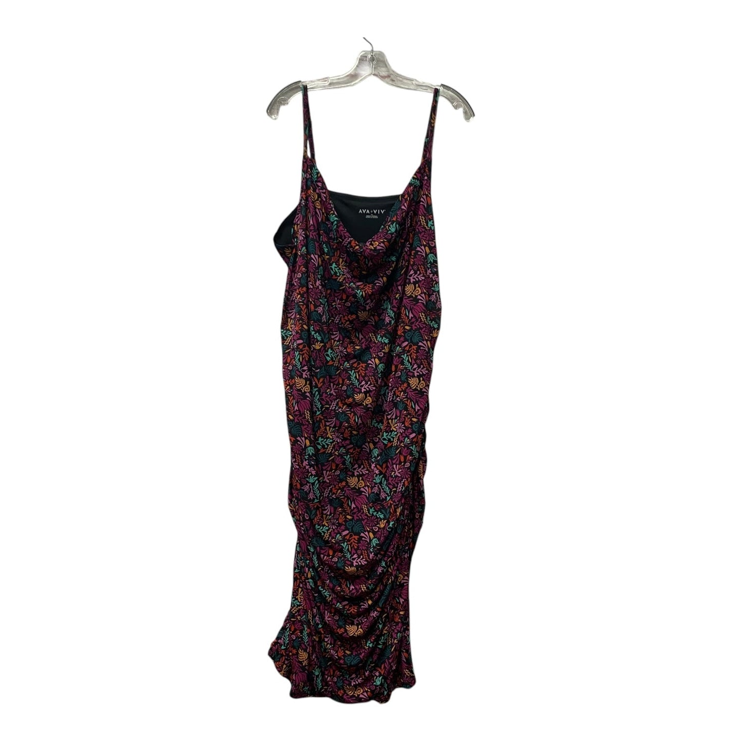 Dress Casual Maxi By Ava & Viv In Pink, Size:2X