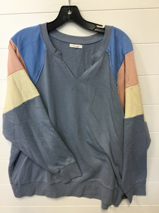 Top Ls By Maurices In Blue, Size:1X