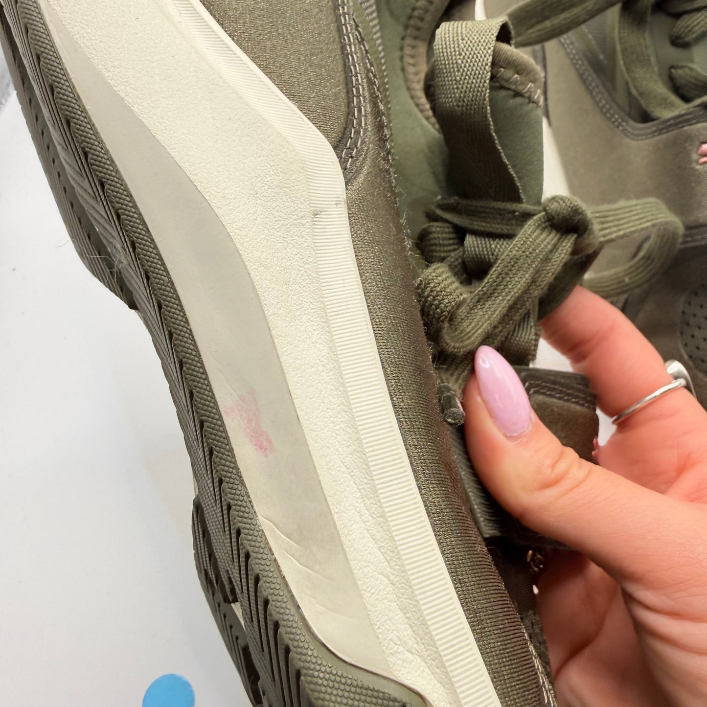 Shoes Athletic By Puma In Green, Size: 7.5