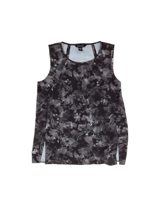 Athletic Tank Top By Athleta In Floral Print, Size:M