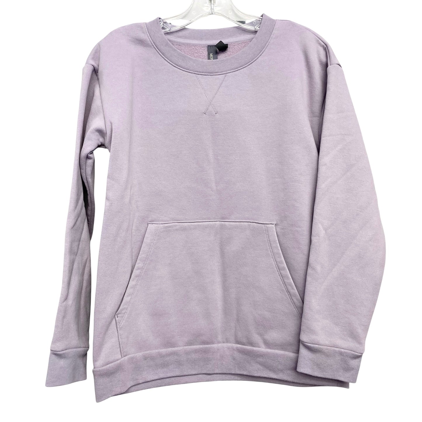 Athletic Sweatshirt Crewneck By Mondetta In Purple, Size:S