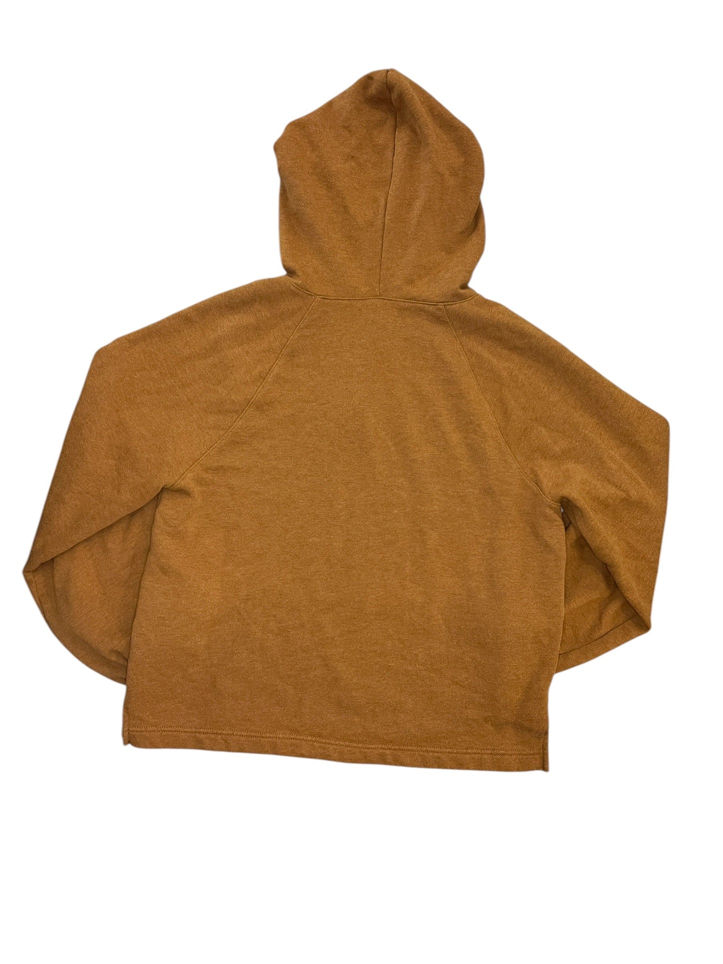 Sweatshirt Hoodie By Madewell In Orange, Size:S