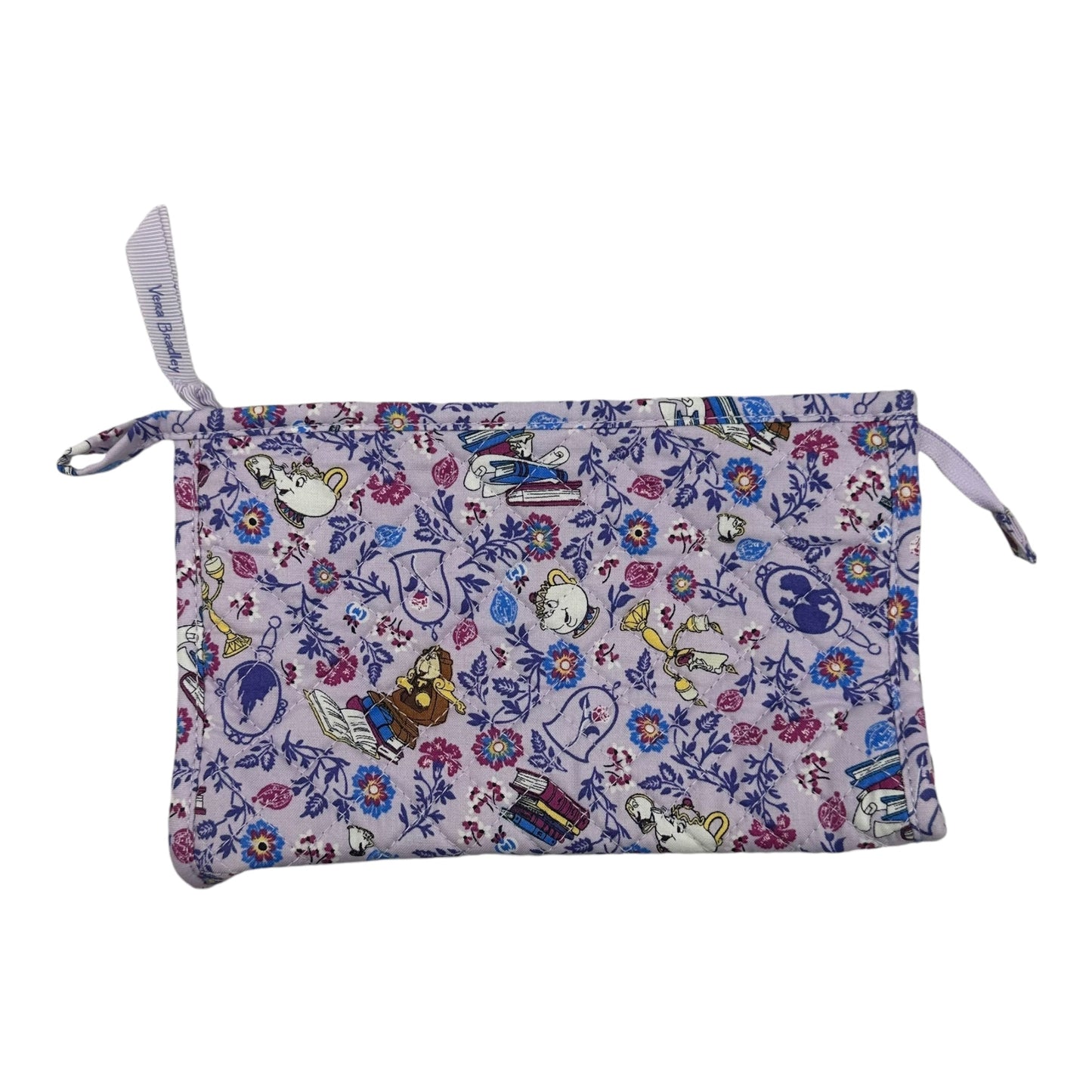 Makeup Bag By Vera Bradley In Purple, Size:Medium