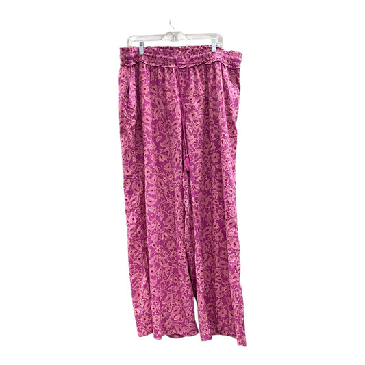 Pants Lounge By Knox Rose In Purple, Size:18