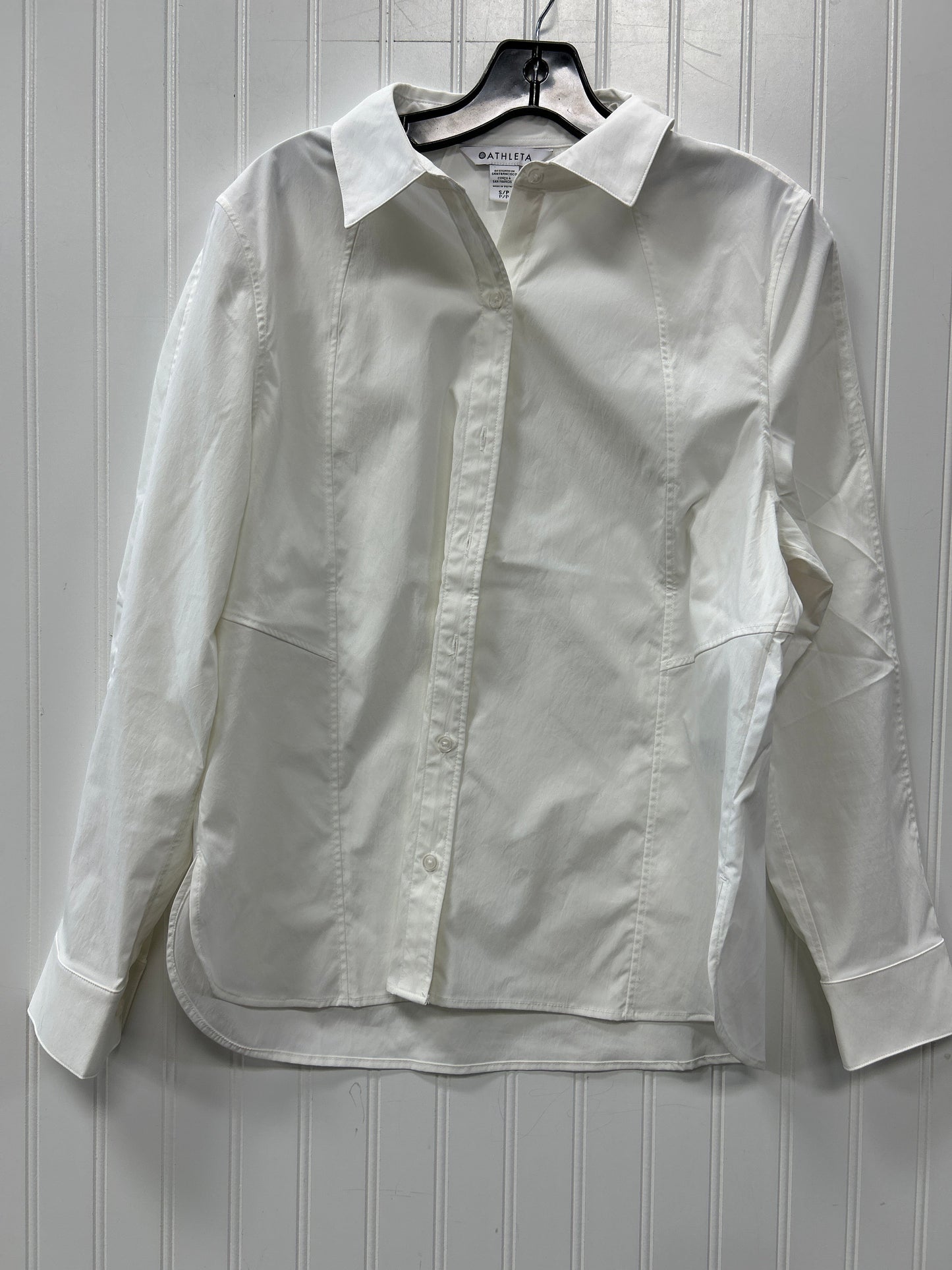Top Ls By Athleta In White, Size:S