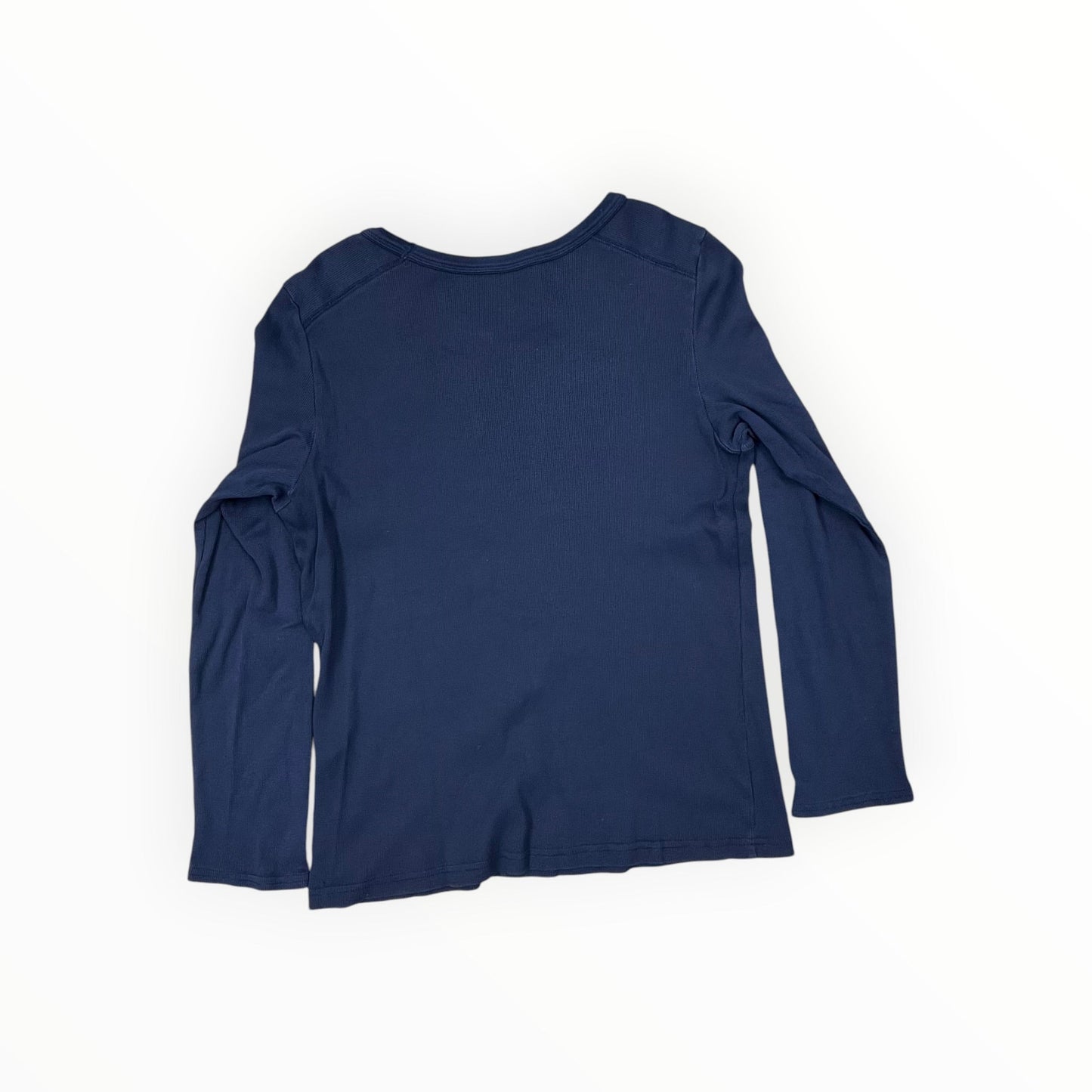Top Ls Basic By Talbots In Navy, Size:L