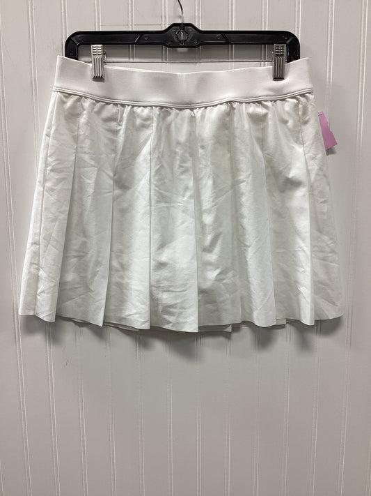 Athletic Skort By Fabletics In White, Size:L