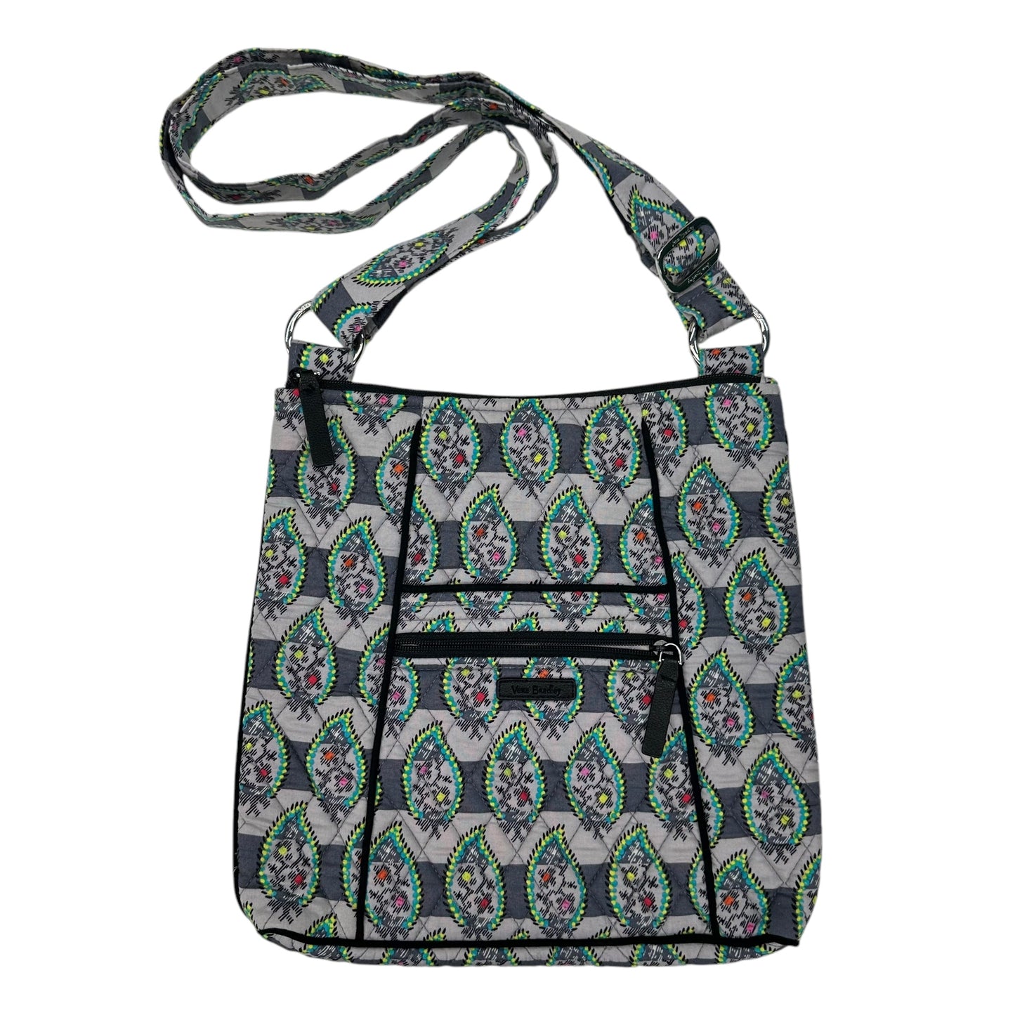 Crossbody By Vera Bradley In Grey, Size:Medium