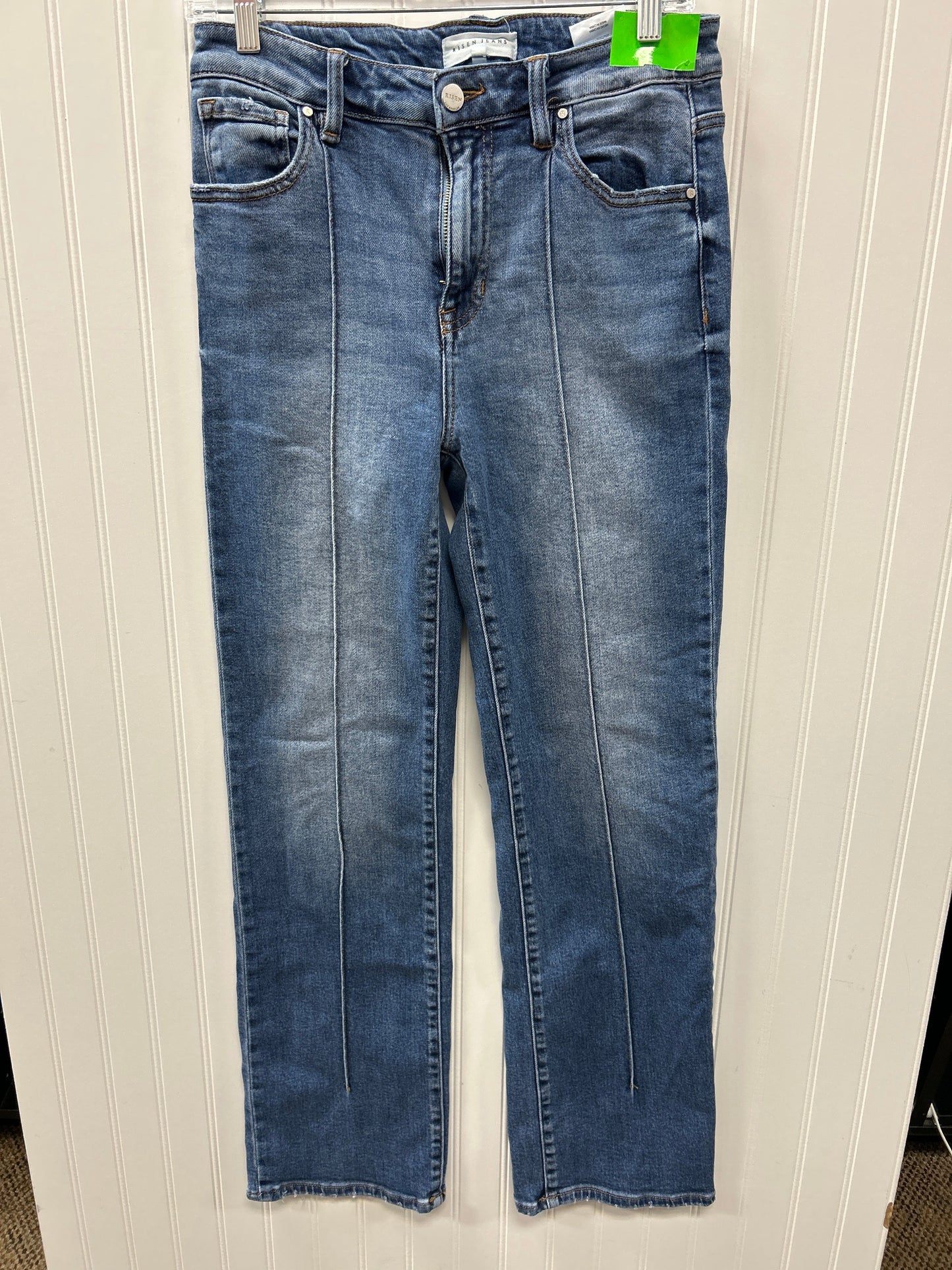 Jeans Straight By Risen In Blue Denim, Size:6
