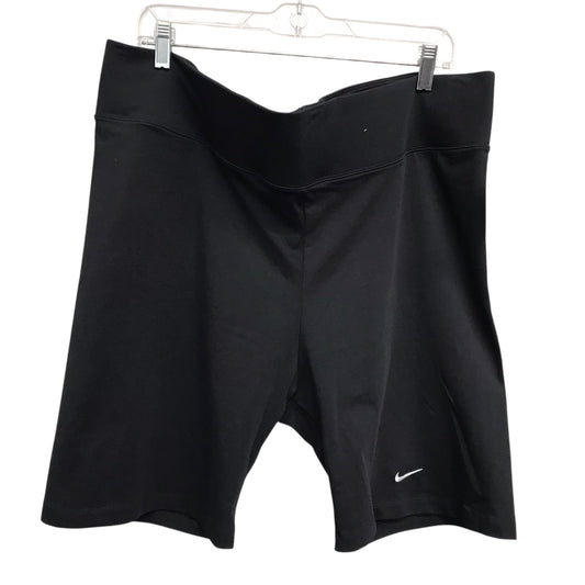 Athletic Shorts By Nike In Black, Size:3X