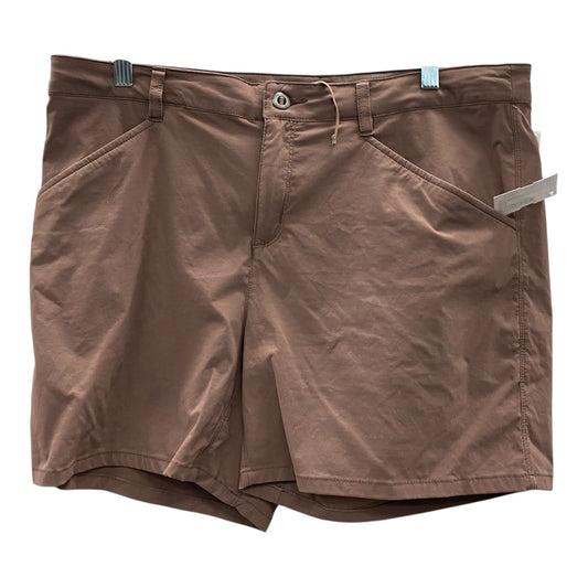 Athletic Shorts By Patagonia In Purple, Size:14