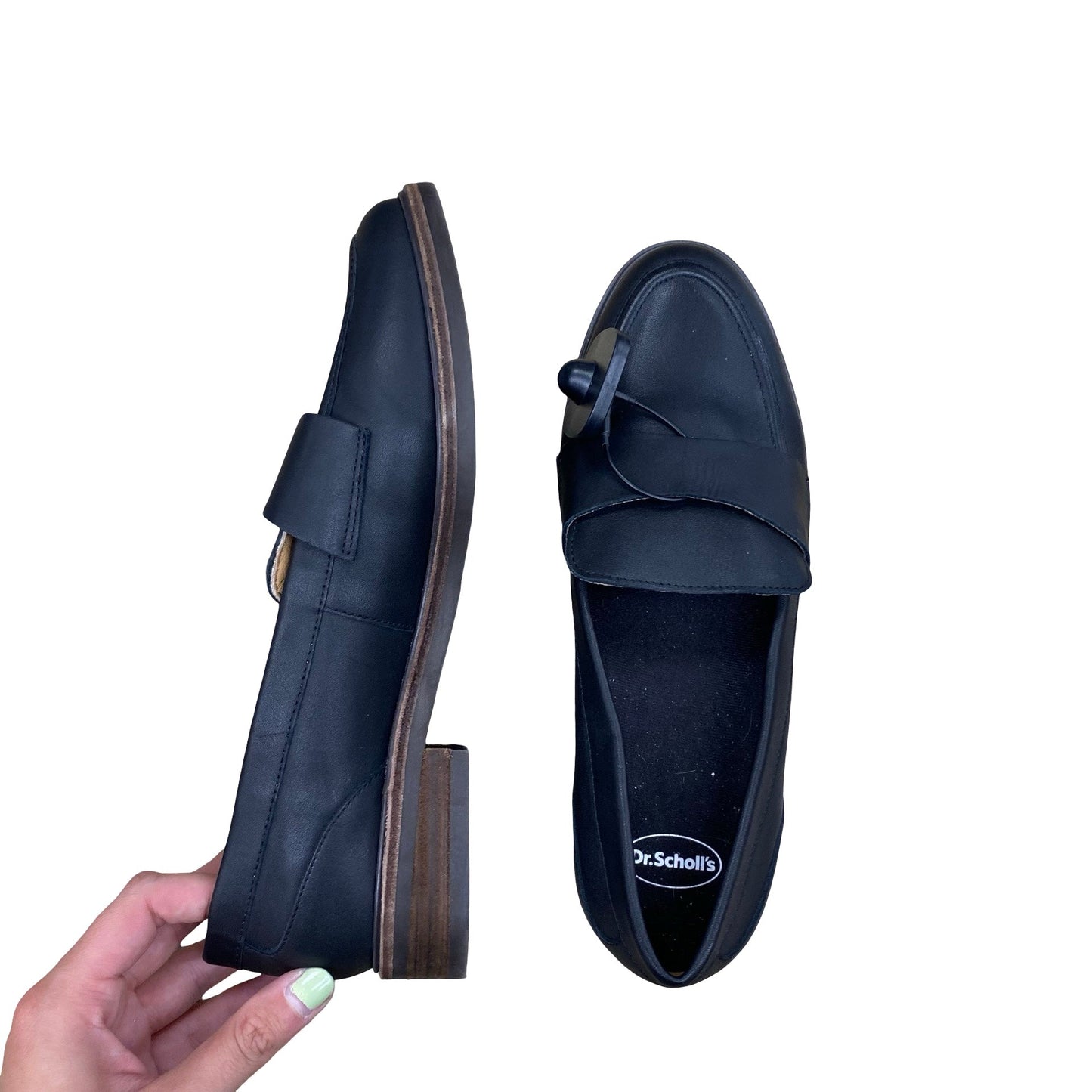 Shoes Flats By Dr Scholls In Black, Size:9.5