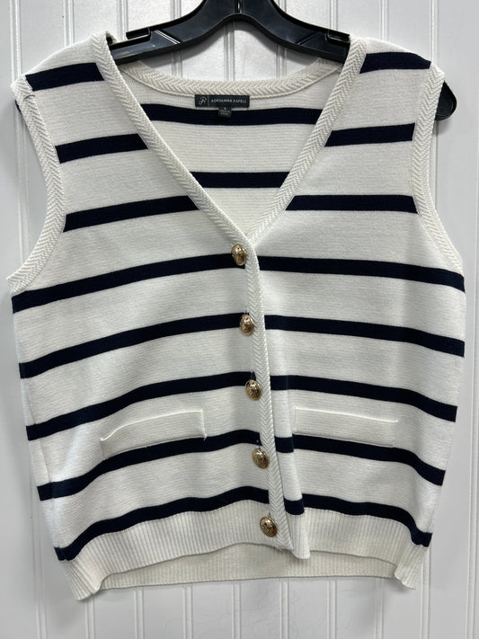 Top Sleeveless By Adrianna Papell In White, Size:S