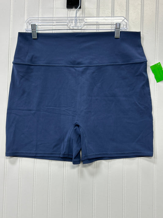 Athletic Shorts By Ypb In Blue, Size:1X