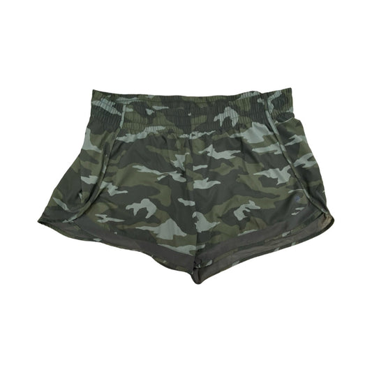 Athletic Shorts By Athleta In Camouflage Print, Size:L