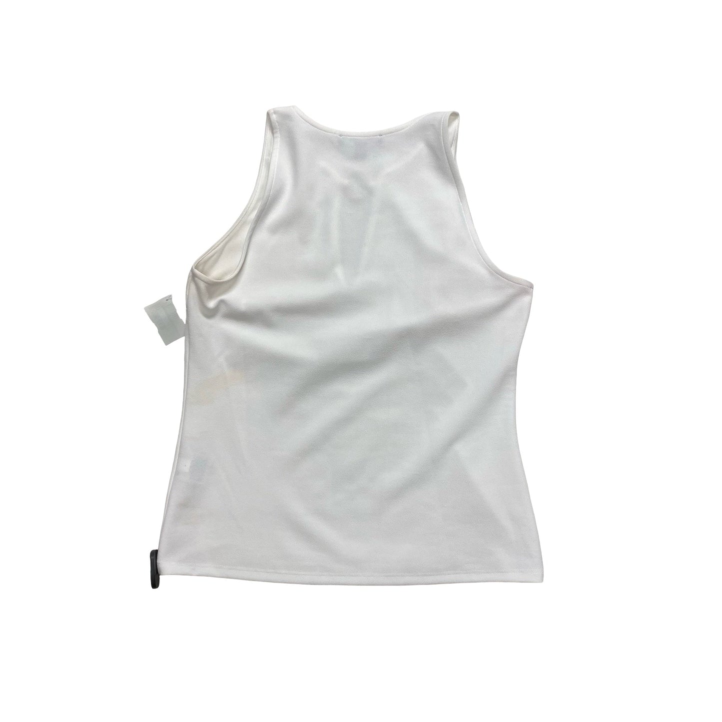 Top Sleeveless By Inc In White, Size:L