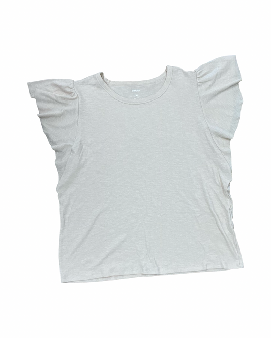 Top Ss By Sonoma In Tan, Size:1X
